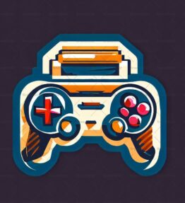 Retro Arcade Spielcontroller